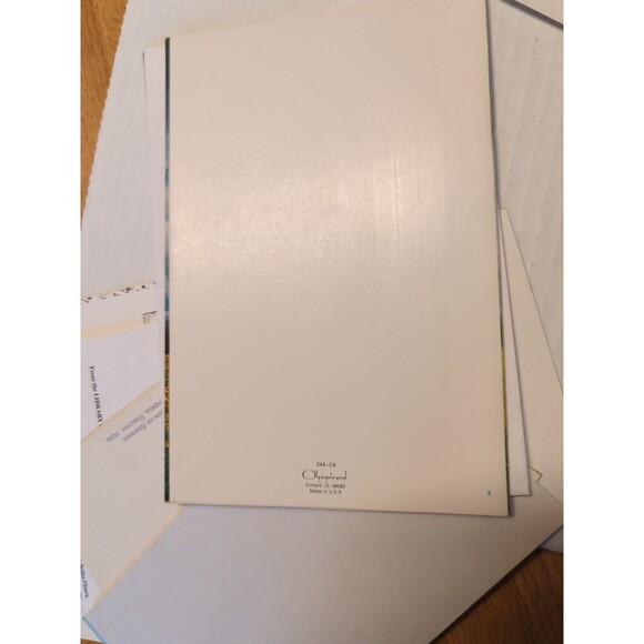 Vintage Greeting Card Lot Unused Envelopes 50 Cards Assorted Envelopes - Picture 11 of 14